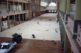World Heritage Listed Royal Exhibition Buildings, Carlton - 1800m2 sheet flooring (in progress)