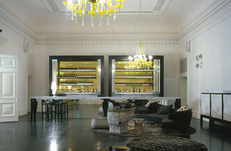 Comme Bar (old Mietta's) - 400m2, black stain, matt finish